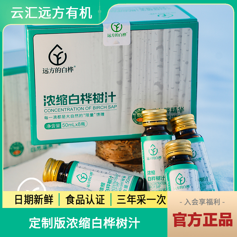 【湾区认证】远方的白桦浓缩白桦树汁原液汁饮料植物能量小兴安岭