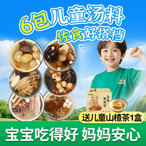儿童成长营养三伏天调脾胃汤6包