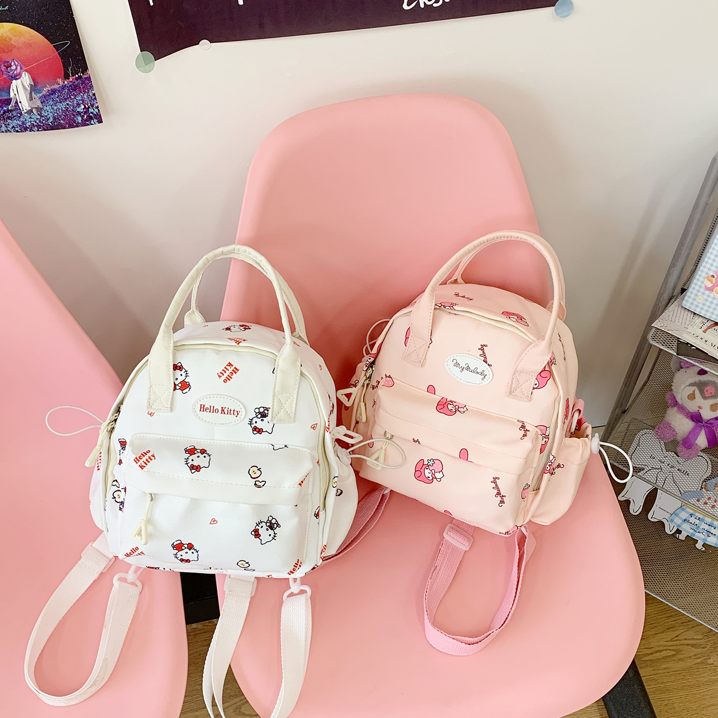 儿童书包时尚迷你超轻外出男女童多用双肩包韩系学生出游研学背包