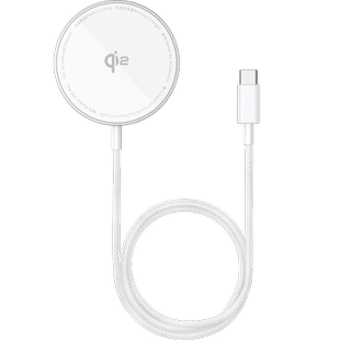 倍思Qi2协议认证15W适用苹果磁吸无线充电器16手机magsafe磁吸快充16promax手机15桌面座充