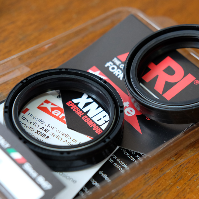 杜卡迪panigale955 v2前减震油封 ari摩托车避震油封全合成减震油