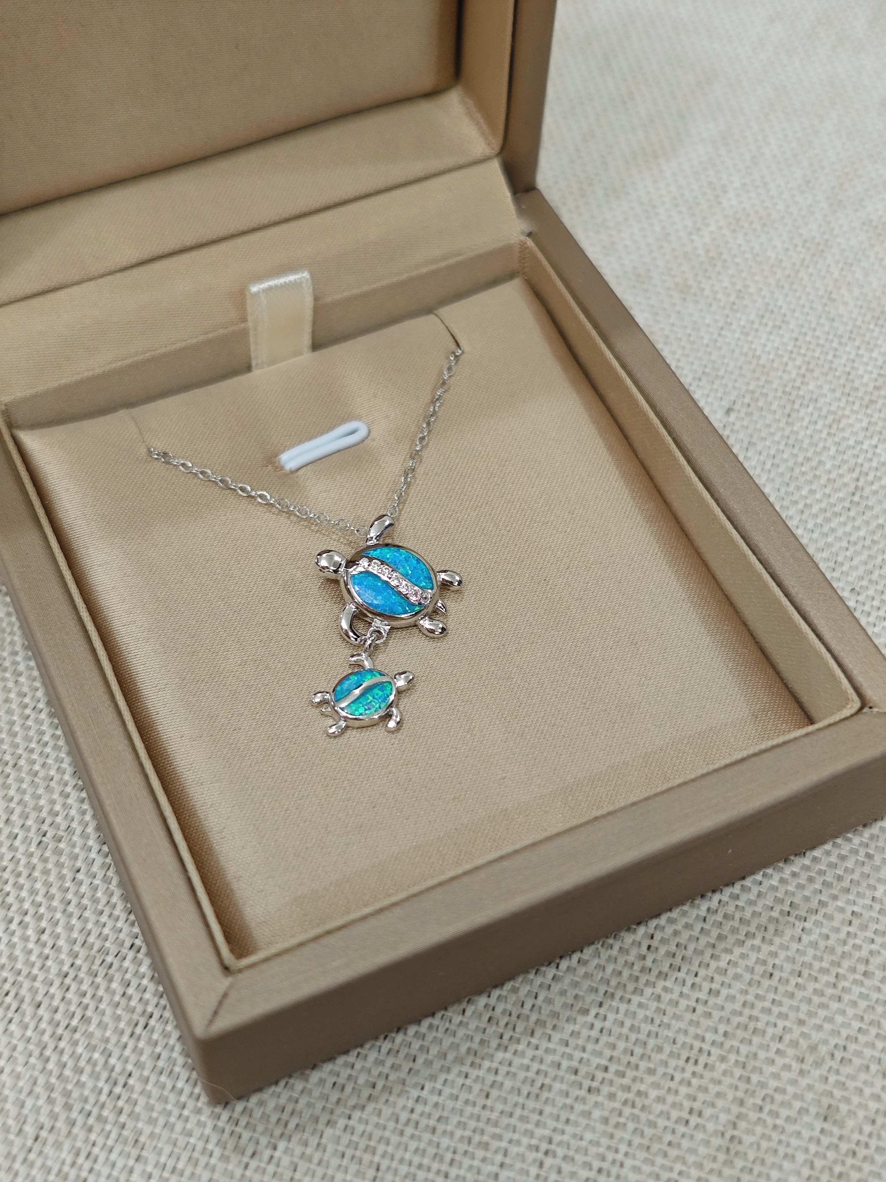 Maldives Manta Ray Necklace S925 Silver Airport Style - Product image 3