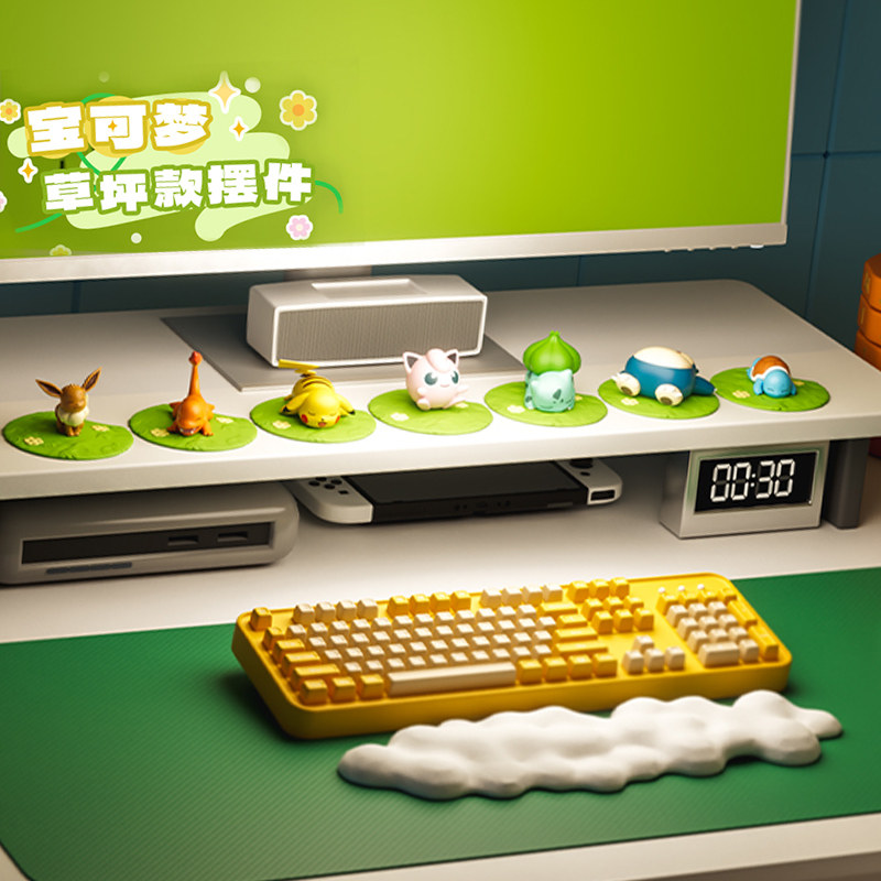 宝可梦宠物小精灵草坪摆件