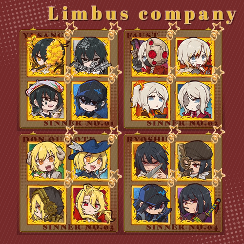 Limbus Company边狱巴士公司周边以实玛利良秀李箱亚克力挂件饰品