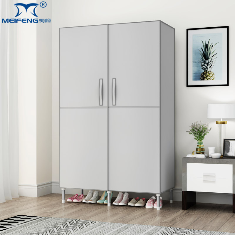 开门式加粗加固结实耐用简易衣柜