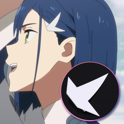 DARLING in the FRANXX莓COS发夹白鸽飞鸟发卡发饰配件道具