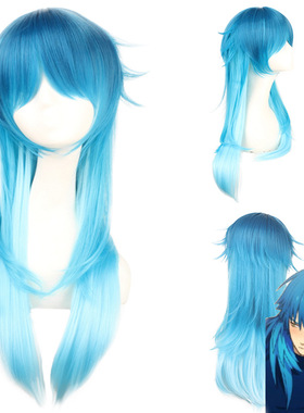 漂流假发 cos假发 DRAMAtical DMMD Murder濑良垣苍叶三色渐变长