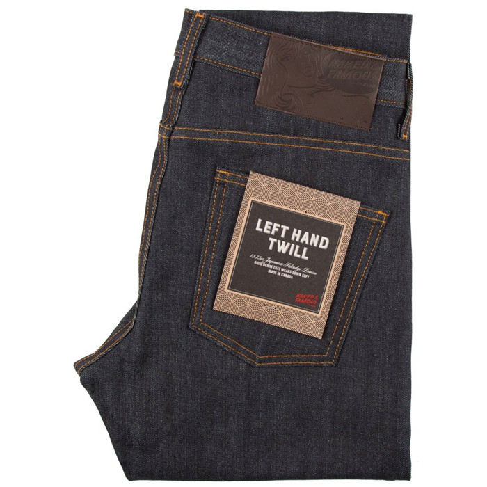 【5大裤型】NakedFamous经典Left Hand Twill 13.7oz左斜纹牛仔裤-封面