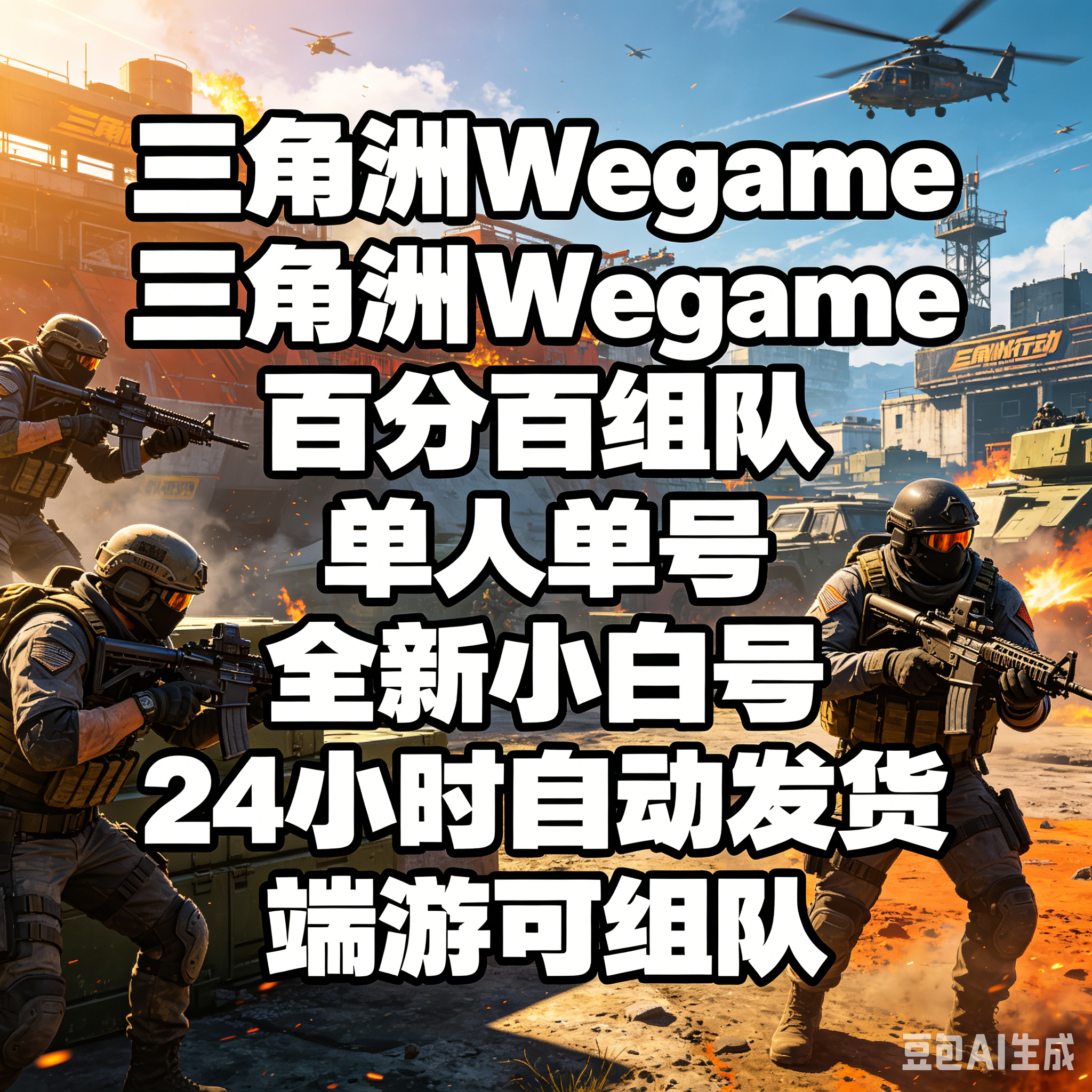 QQ三角洲行动游戏号/三角洲游戏直登小号/三角洲直登号/wegam直登