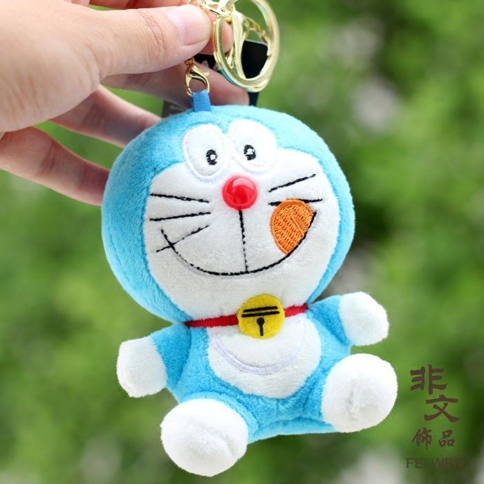 包邮卡通哆啦A梦蓝胖子毛绒玩具公仔玩偶汽车钥匙扣圈链包包挂件|ruв категории фестиваль товаров/подарок, творческие подарки, брелок - от Buy2taobao.com для оказания профессиональной услуги покупки агента Taobao