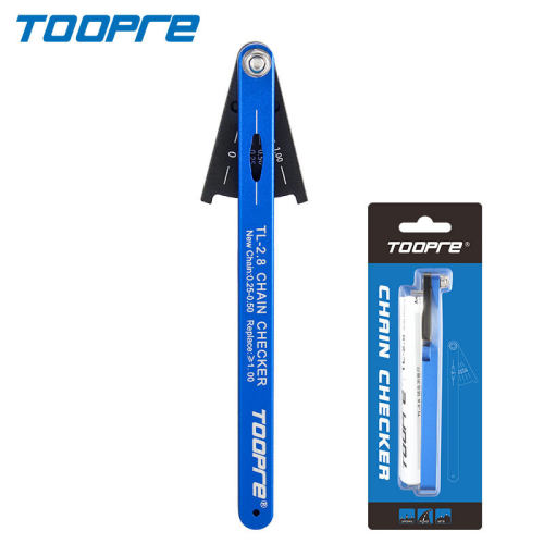 TOOPRE自行车链条测量器磨损测量尺 山地公路车链条拉伸检测工具
