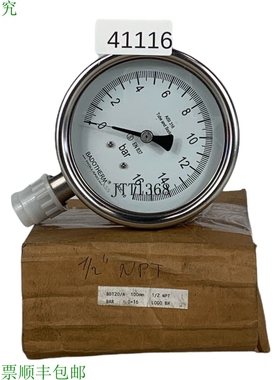 原装供应Badotherm AISI 316 压力计