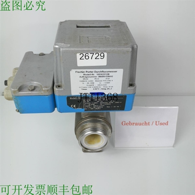原装供应Fischer Porter 10DX2312B Medidor De Flujo 9608N1339/