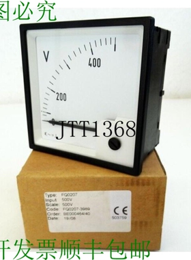 原装供应电压表 FQ0207 BE000464/40 输入：500V 以上 500V