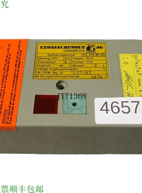 原装供应Cellules JFS 110M-10 Commande de Control