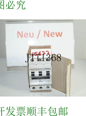 原装供应5SX23 断路器机器 C 6 3极 c6A 3针 6AC