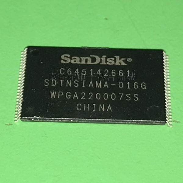 SDTNSIAMA-016G SanDisk TSSOP48【索特尔电子芯片】原装可直拍