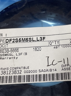 DF2S5M5SL,L3F SOD962【索特尔电子芯片商城】原装可直拍