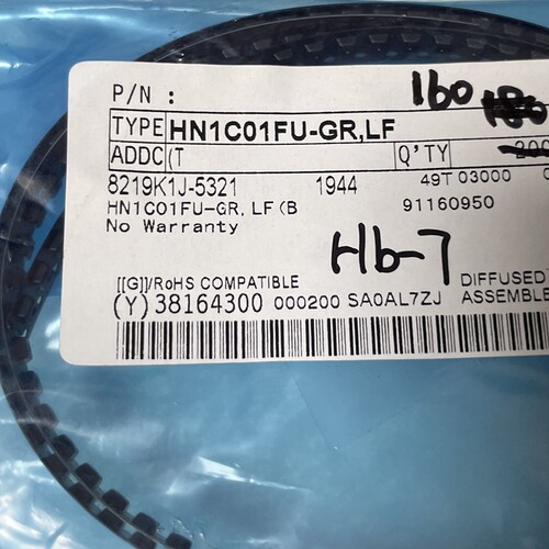 HN1C01FU-GR,LF SOT363【索特尔电子芯片商城】原装可直拍