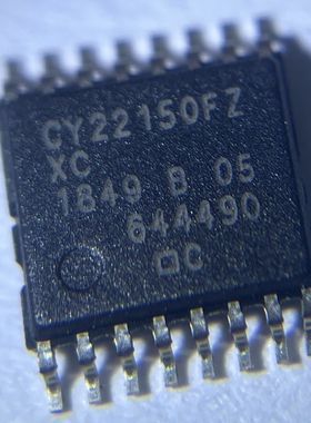 CY22150FZXCT TSSOP16 【索特尔电子芯片商城】原装可直拍