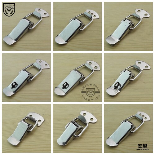 304不锈钢箱扣木箱弹簧搭扣