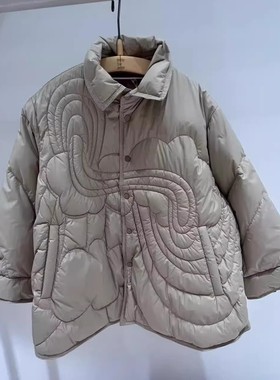 jnbybyjnby江南布衣冬季女童童装轻薄短款羽绒服1P0C11030