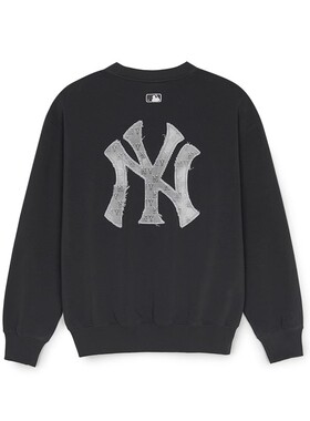 MLB新款男女同款复古老花大logo时尚长袖圆领套头卫衣潮3AMTM0851