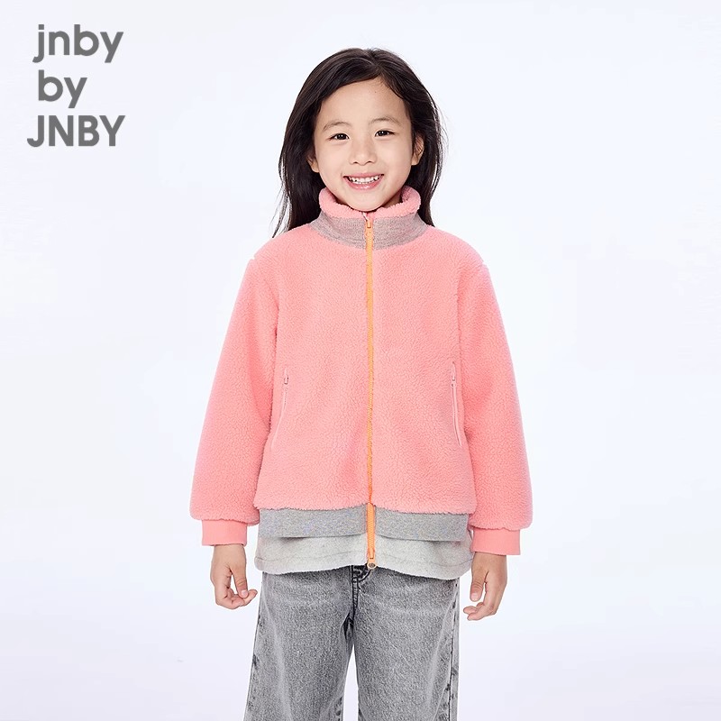 jnbybyjnby江南布衣H型宽松秋男女童童装仿皮草1P9T12970