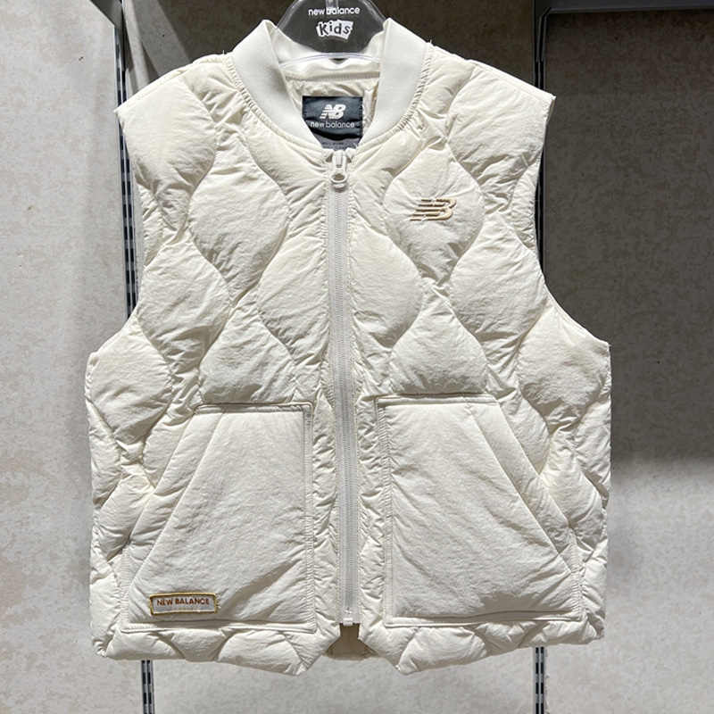 New Balance NB新款童装运动休闲中性羽绒保暖背心马甲ND7JE4E033
