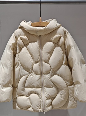 jnbybyjnby江南布衣冬季男女童童装H型短款羽绒服1PAC10310
