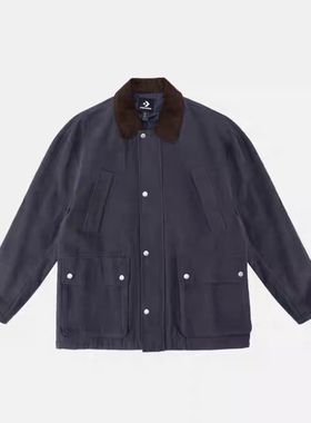 Converse匡威春季男女新款运动休闲工装口袋翻领夹克外套UCJ412