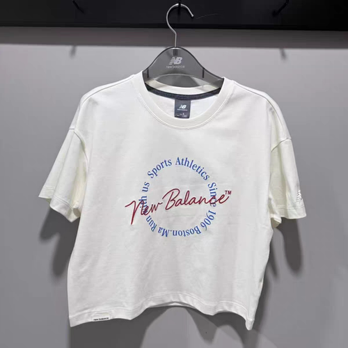New Balance NB女子夏款运动休闲简约百搭圆领短袖T恤WT61V4DW
