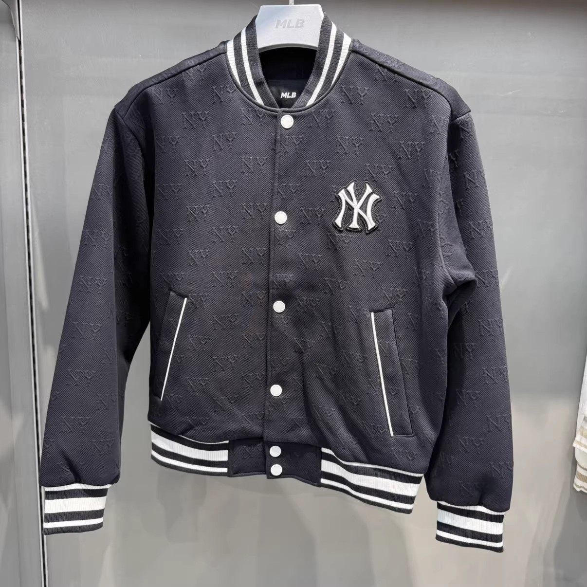 MLB春季男女同款时尚NY暗纹老花满印外套棒球服运动夹克3AJPM0261,运动服/休闲服装,运动茄克/外套,淘宝优惠券,粉丝福利购,淘宝优惠卷