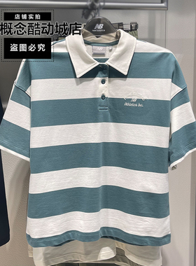 NEW BALANCE/NB春夏女款运动短袖T恤休闲舒适翻领POLO衫 NFE22412