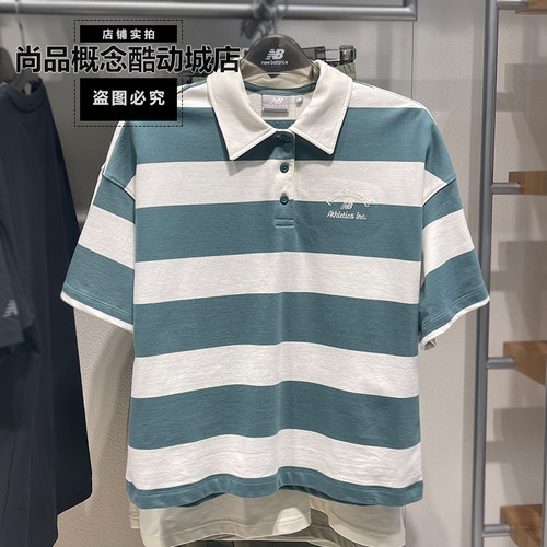 NB女短袖T恤休闲舒适翻领POLO衫