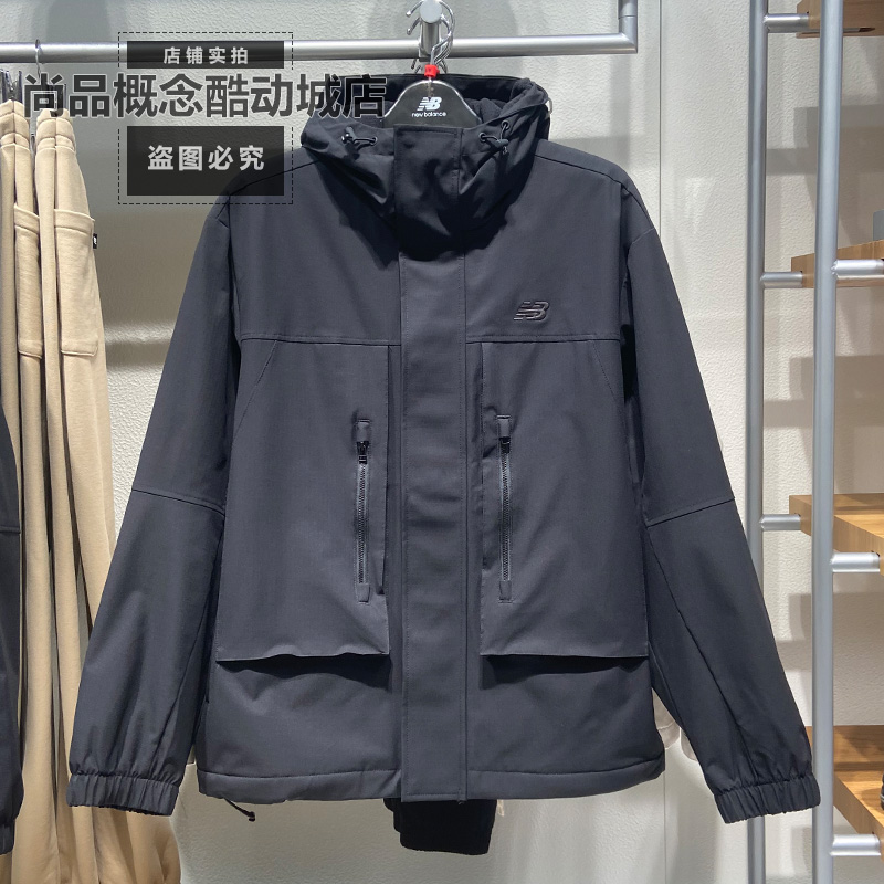 New Balance  NB新款春秋男女款梭织夹克运动休闲服外套AMJ51322
