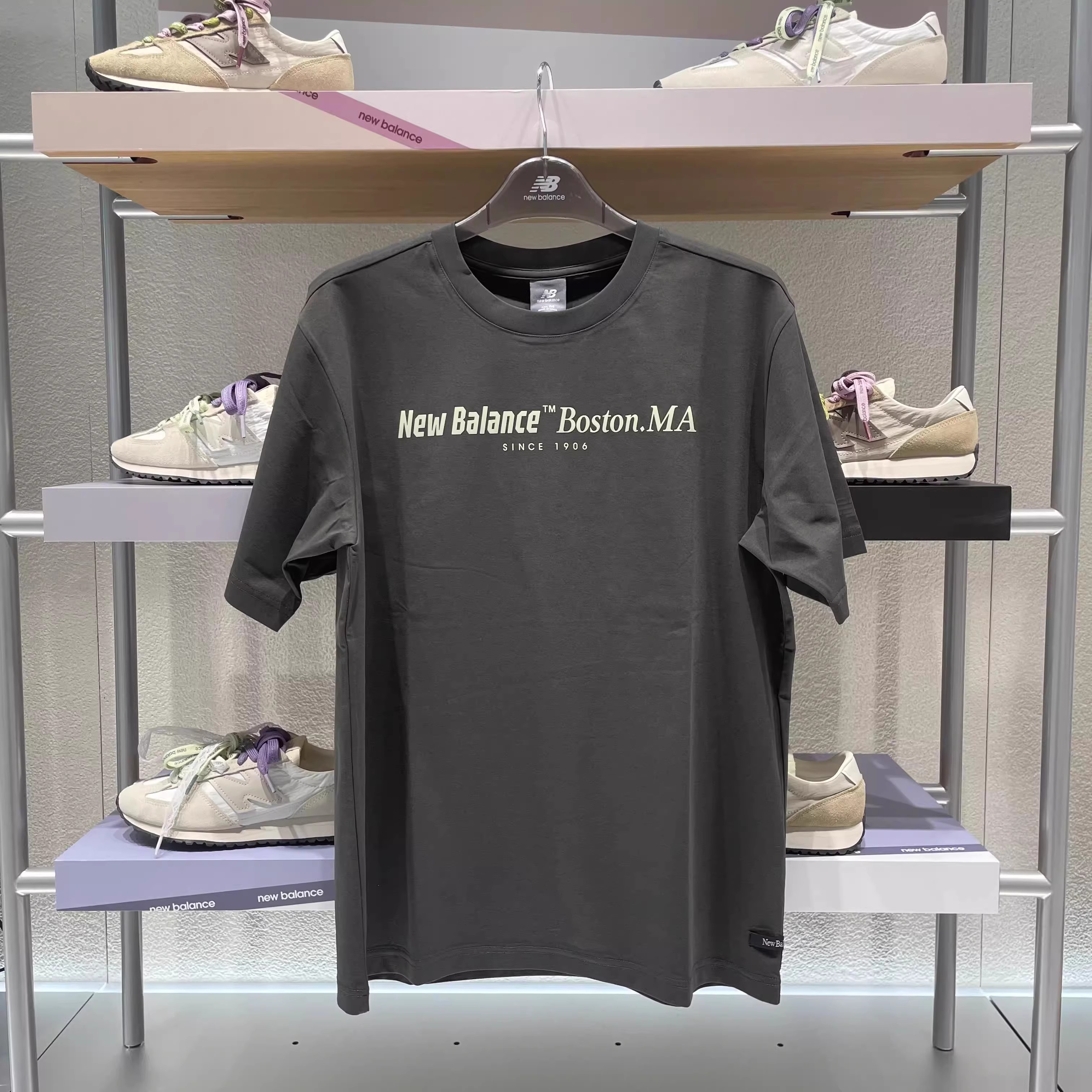 New Balance NB 夏季男女款休闲舒适凉感速干圆领短袖T恤NEF29511