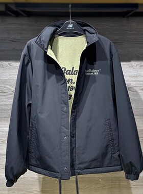 NEW BALANCE NB秋季男女款休闲两面穿防风摇粒绒夹克外套AMJ51312