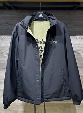 NEW BALANCE NB秋季男女款休闲两面穿防风摇粒绒夹克外套AMJ51312