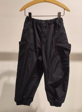 jnbybyjnby江南布衣冬季男女童童装宽松工装束脚长裤1P0E12520