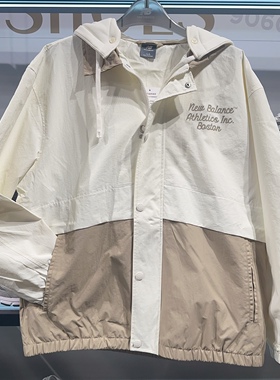 New Balance NB春秋新款男女舒适简约百搭休闲梭织外套AMJ41304
