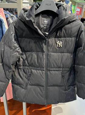 运动休闲保暖外套羽绒服MLB女款