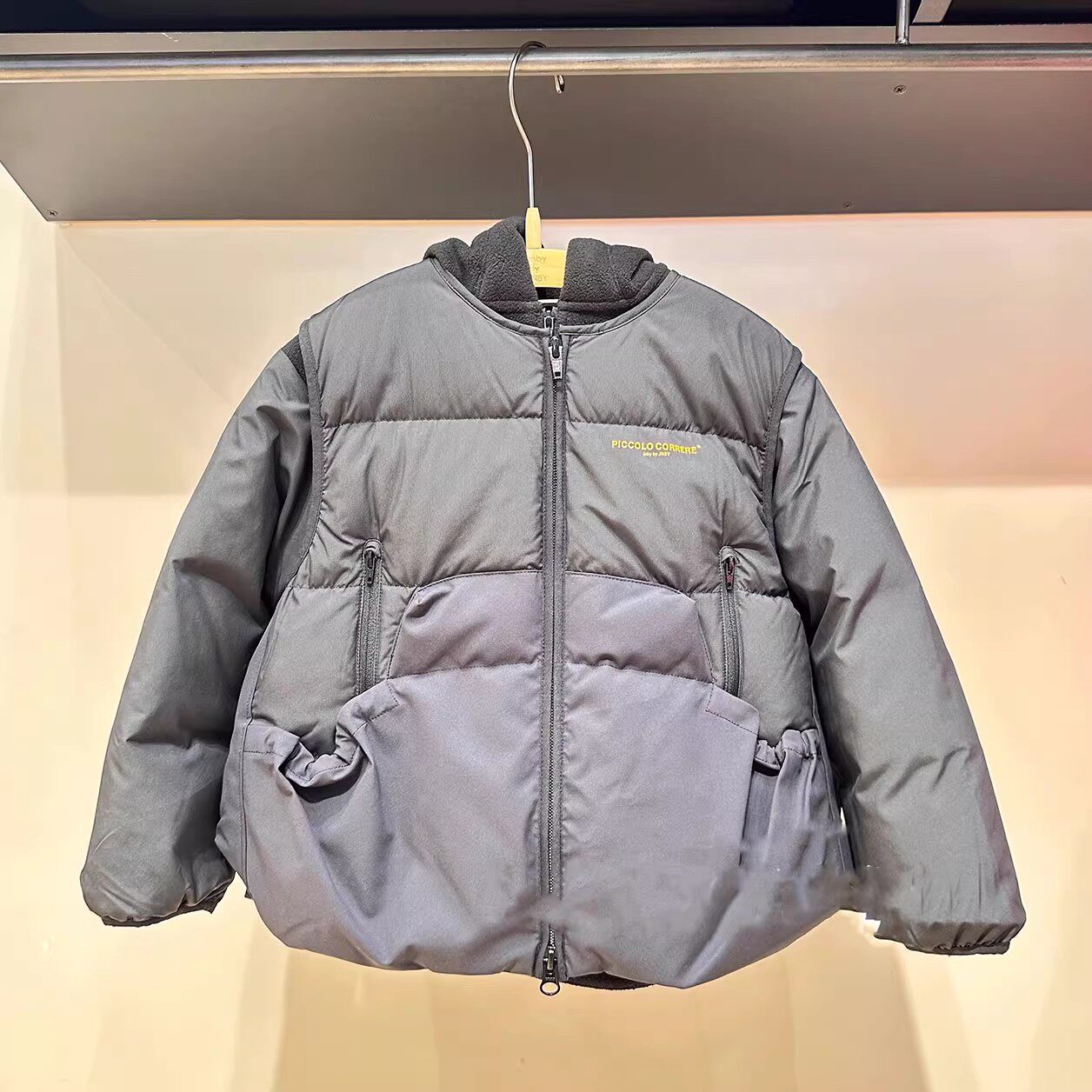 jnbybyjnby江南布衣冬季男女童童装羽绒服两件套马甲1P0C21290