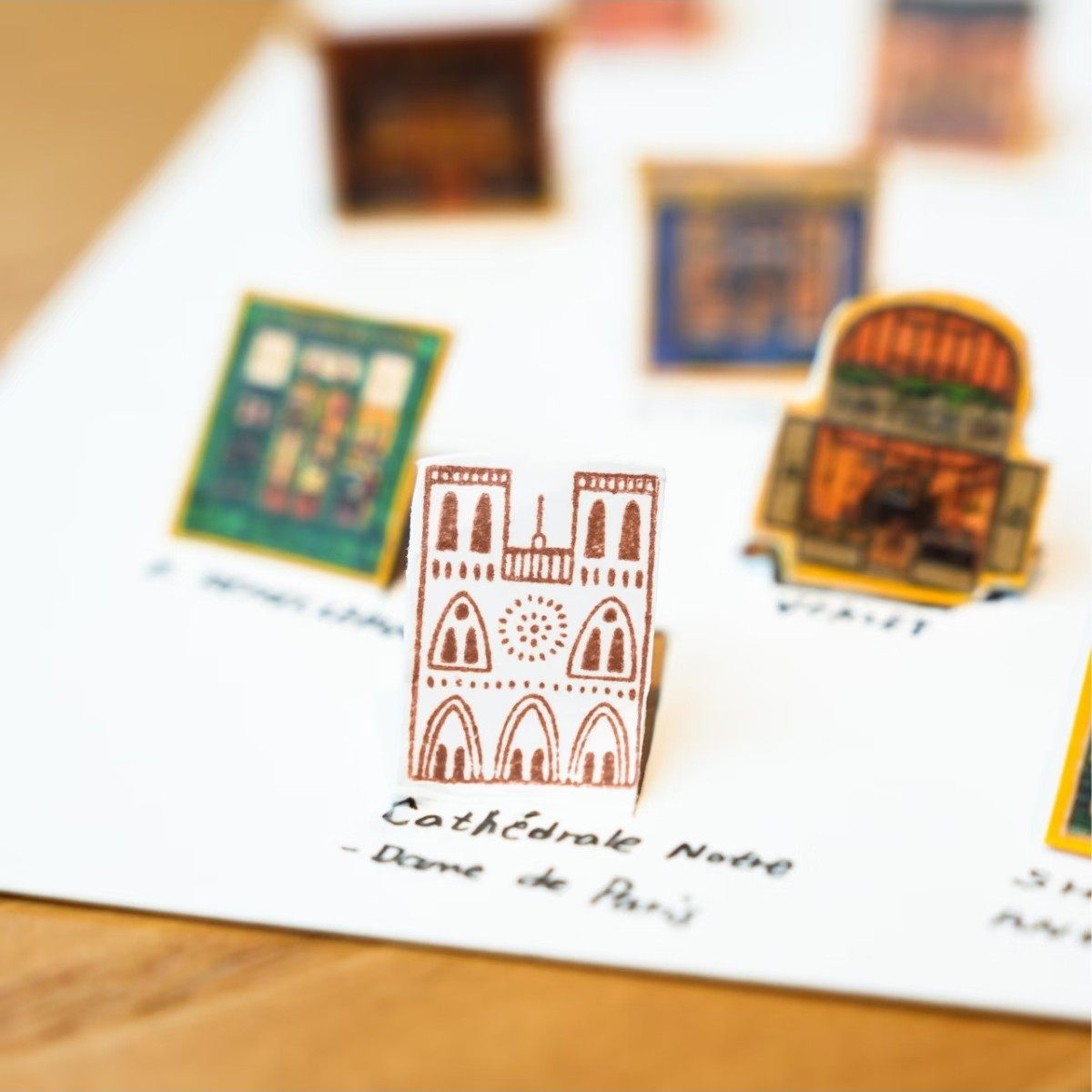 【新品】可丽塔第三弹设计师款（萌萌孙）便携贴纸冰印手账贴纸