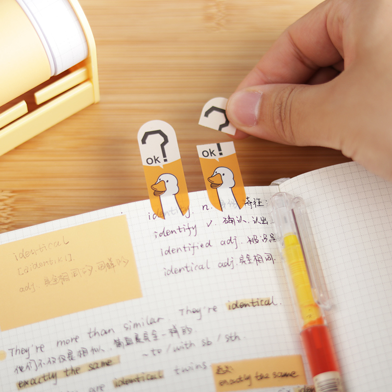 变变变创意索引贴便利可撕防水便签贴纸创意标记贴变签贴n次贴