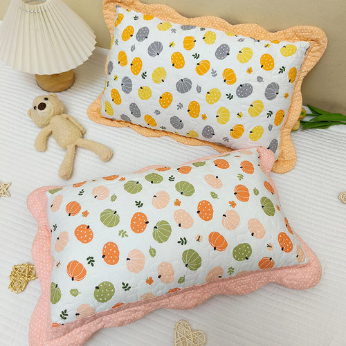 新款枕套纯棉全棉卡通儿童枕头套