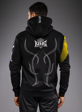 VENUM tekken 8男士连帽卫衣套头长袖 休闲纯色运动运动服上衣