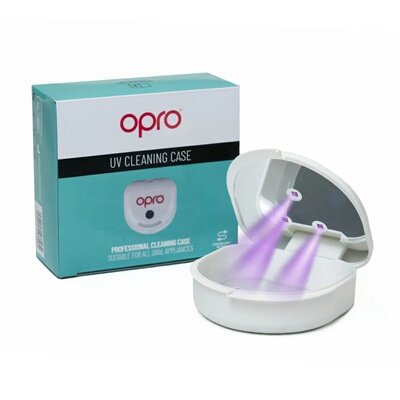 OPRO MOUTHGUARD英国进口泰拳搏击散打护齿盒 紫外线杀菌护齿盒