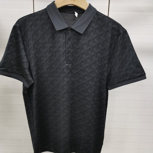 DX268   48  50  52新款 男士商务休闲百搭翻领t恤中青年短袖时尚