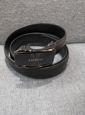 XP642     卡丹美裹推荐男士不锈钢自动扣简约大气腰带